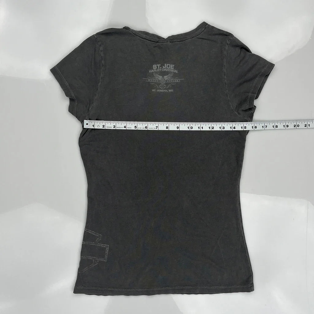 T-shirt graphique - Coton gris XS