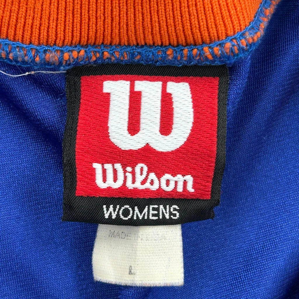 Maillot sans manches Wildcats Col en V Grand Bleu Polyester Athlétique Femme
