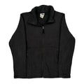 Veste polaire grande taille noir polyester