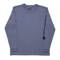 T-shirt à manches longues grande taille violet coton décontracté femme