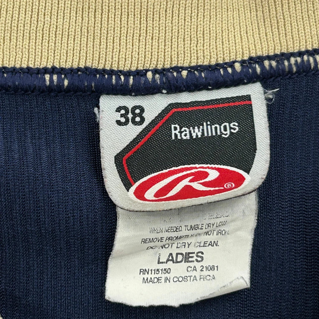 Débardeur Sportif Femme Bleu Marine Col V Petit Polyester