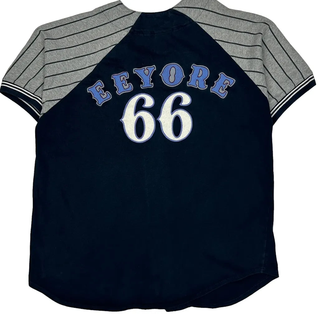 Maillot de baseball Winnie l'Ourson Tigrou, taille S, bleu marine, coton, manches courtes