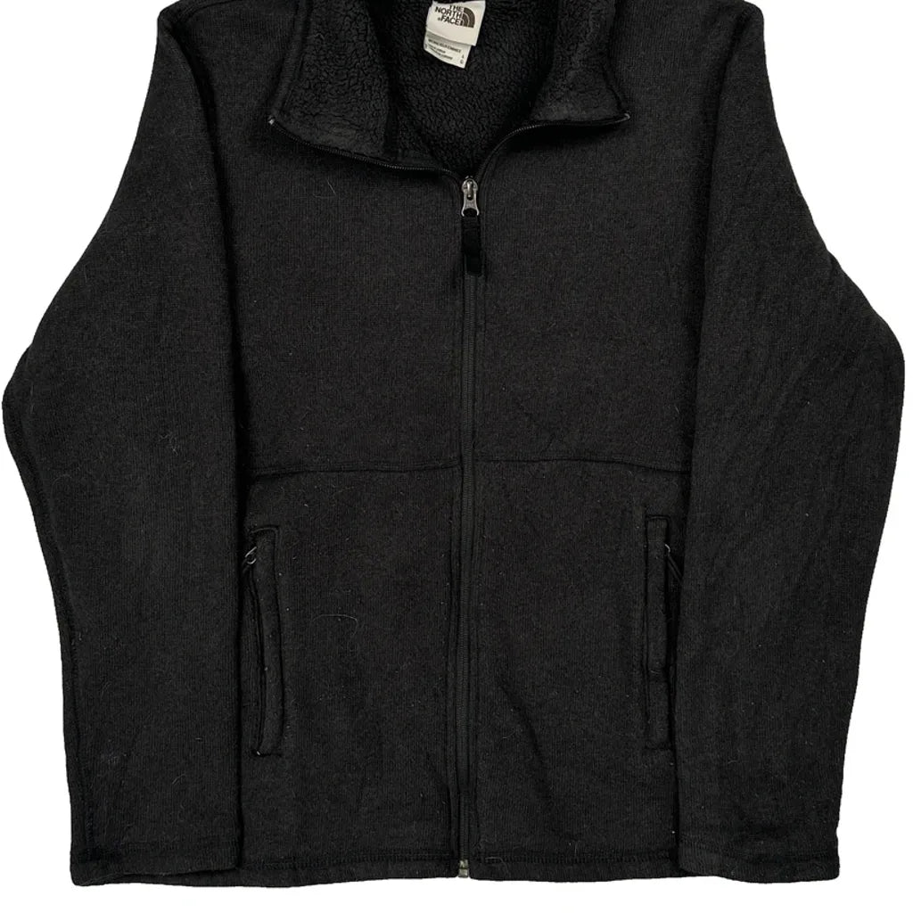 Veste polaire grande taille noir polyester