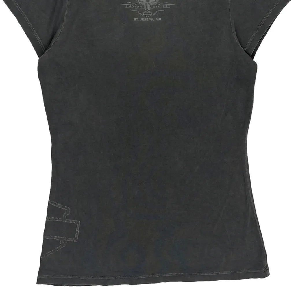 T-shirt graphique - Coton gris XS