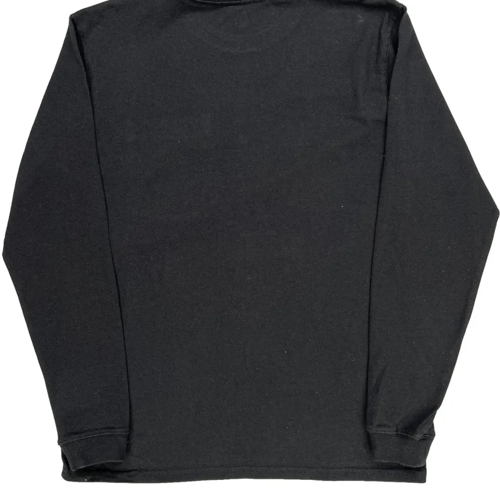 T-shirt à manches longues - Coton noir petite taille