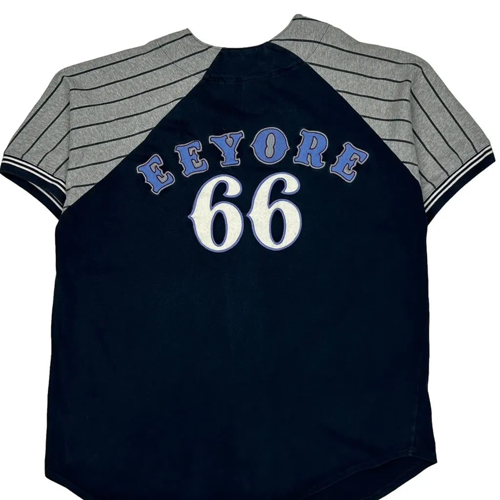 Maillot de baseball Winnie l'Ourson Tigrou, taille S, bleu marine, coton, manches courtes