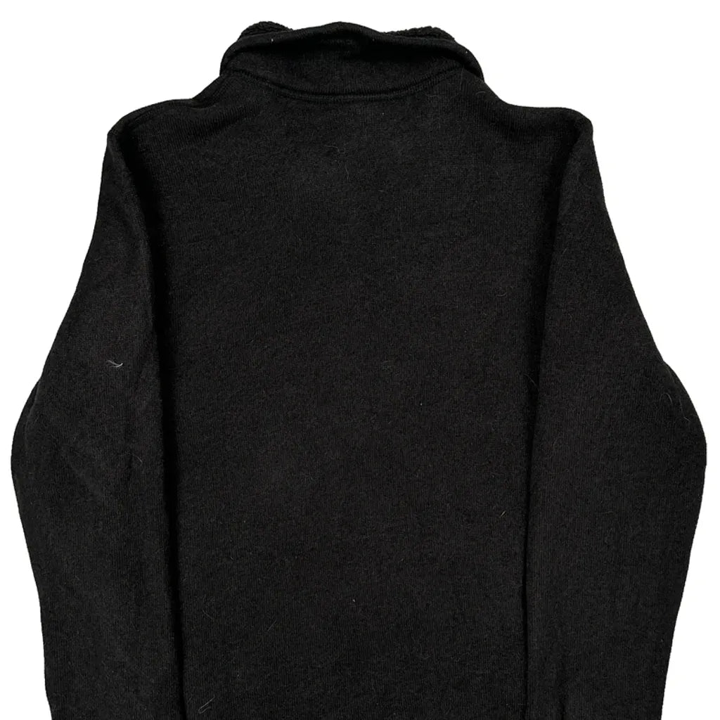 Veste polaire grande taille noir polyester