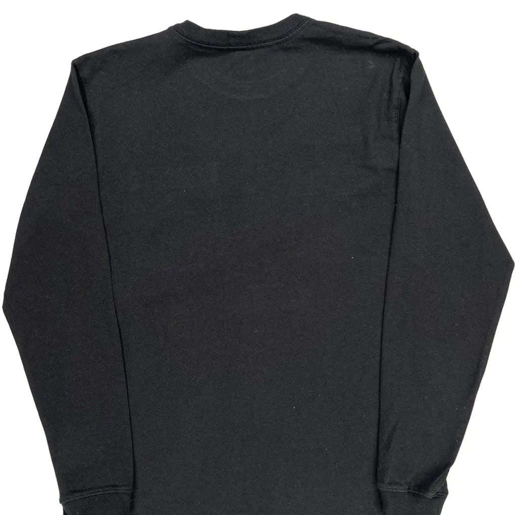 T-shirt à manches longues - Coton noir petite taille