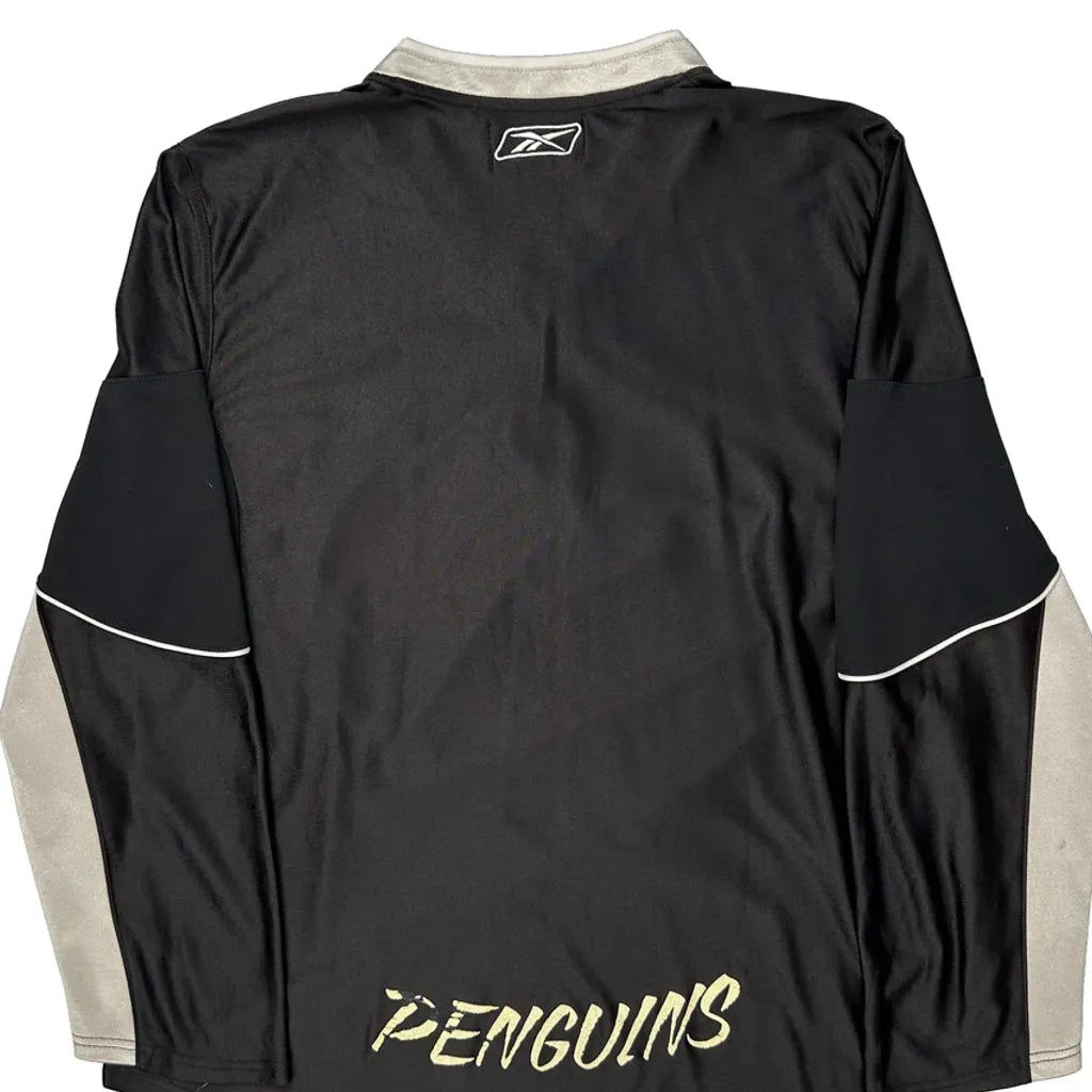 Maillot Pingouins - Femme Noir Manches Longues TTG